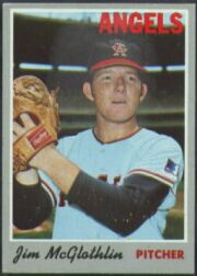 1970 Topps Baseball Cards      132     Jim McGlothlin
